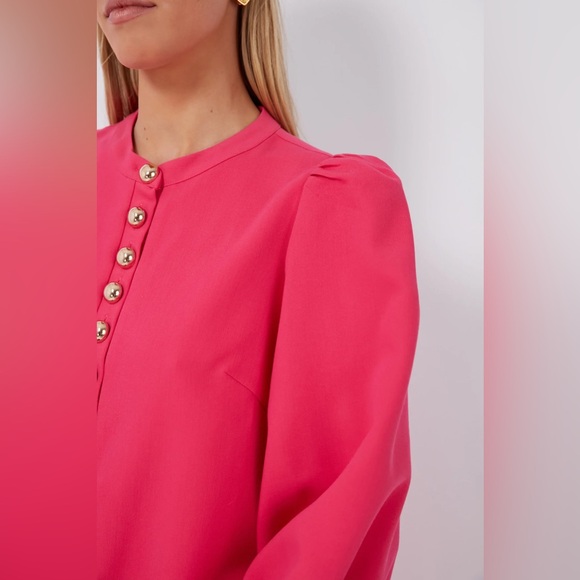 POMANDER PLACE
Cerise Pink Samantha Mini Dress - Picture 5 of 7